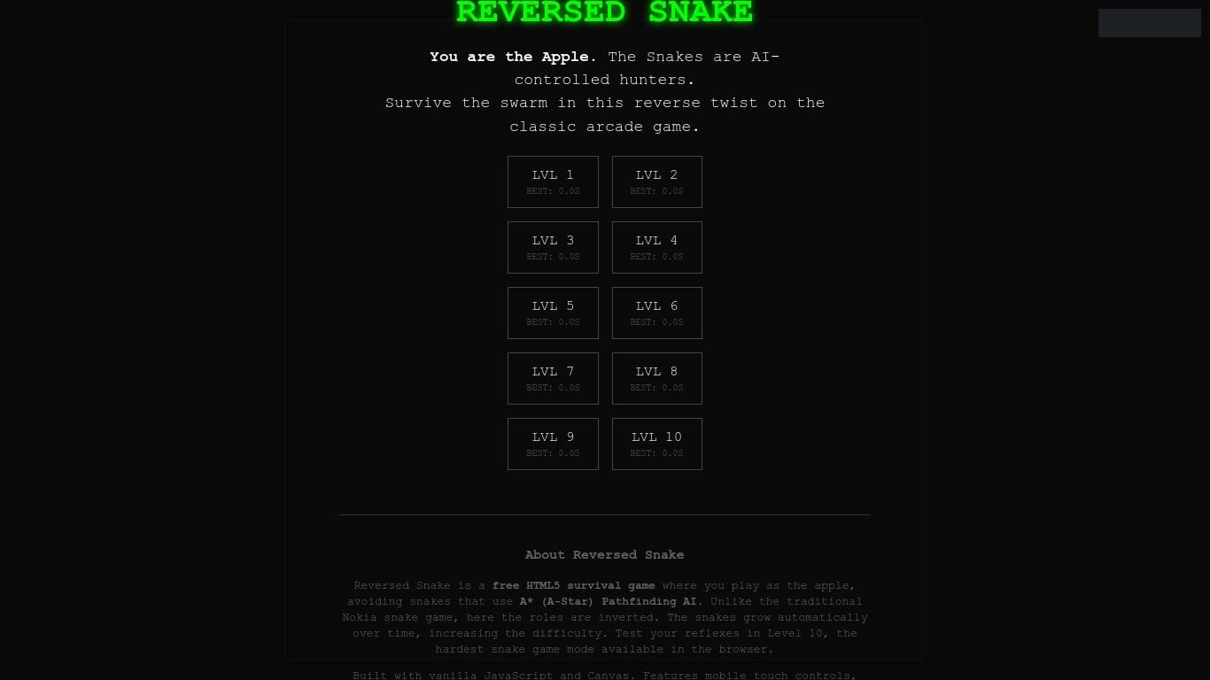 Reverse Snake